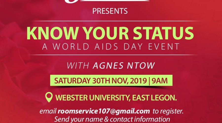 world aids day - know your status