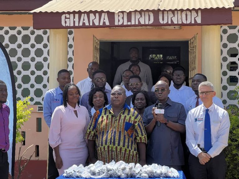 Global Media Alliance/Japan Motors support Ghana Blind Union with white ...