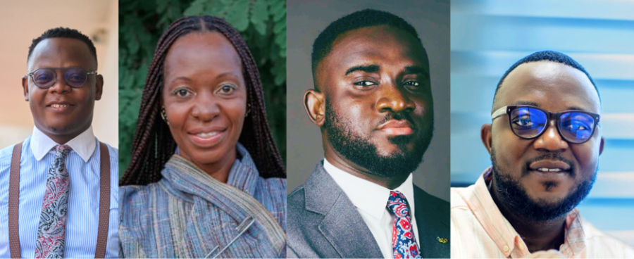 Fentuo Tahiru, Venus Tawiah, Yaw Ofosu Larbi, and Dr. Noel Nutsugah brought diverse perspectives to the conversation